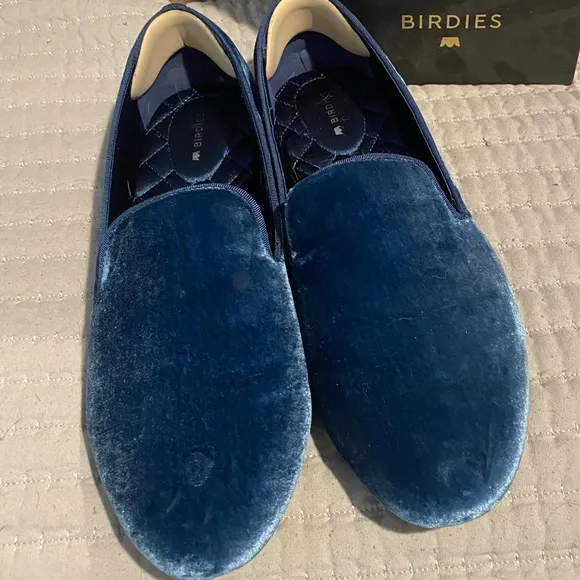 Birdies The Starling in Ocean Velvet, size 10.5