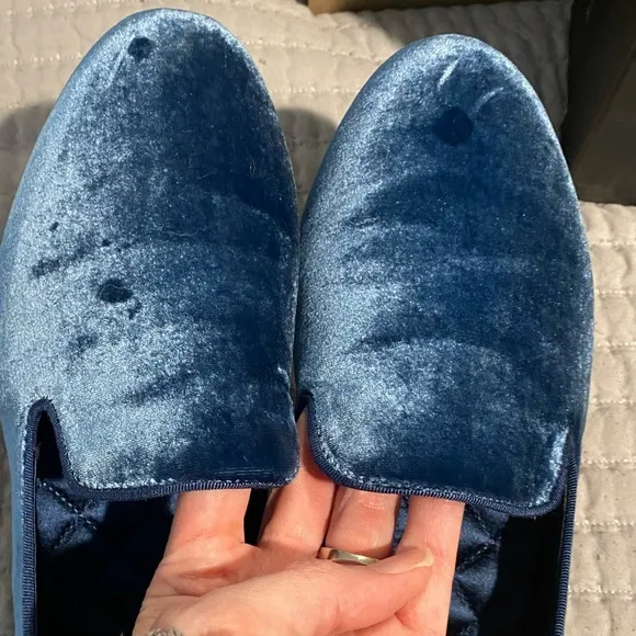 Birdies The Starling in Ocean Velvet, size 10.5