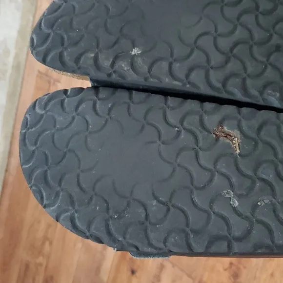 Birkenstock Arizona black cork sandals