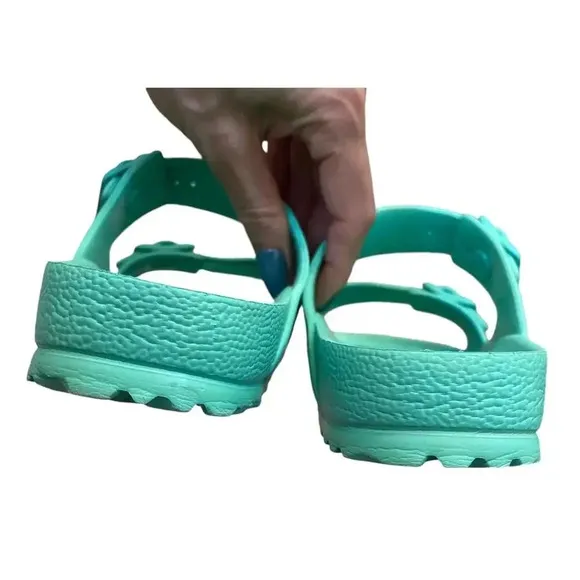 Birkenstock Arizona EVA Womens Size EU 36 Green Slip-On Strappy Slip On Sandals