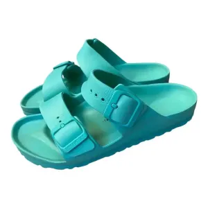 Birkenstock Arizona EVA Womens Size EU 36 Green Slip-On Strappy Slip On Sandals
