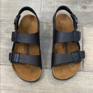 Birkenstock Black Slip-On Sandals