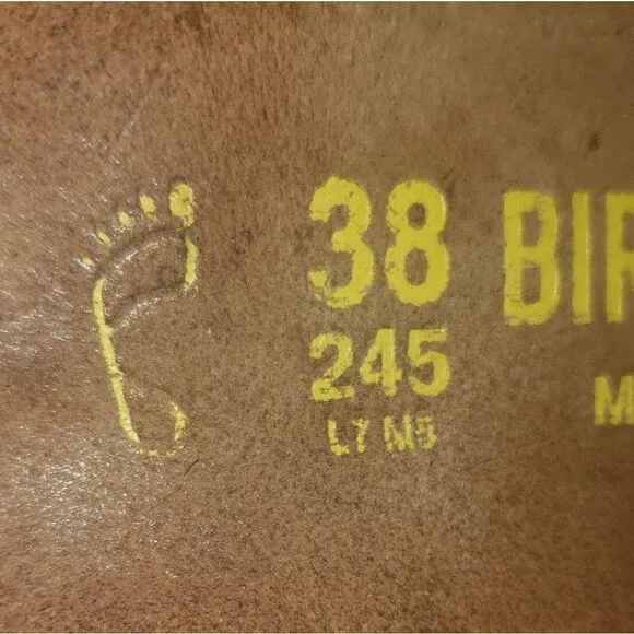 Birkenstock Brown Birko Flor Footbed Sandals