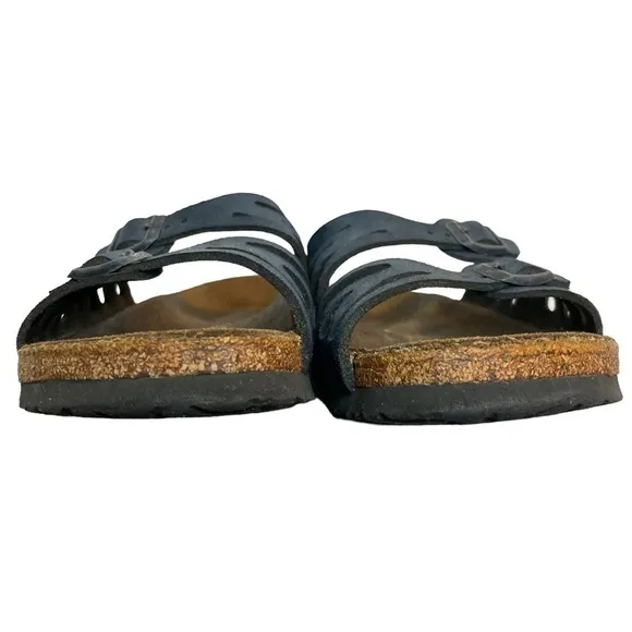 Birkenstock Granada Blue Slip On Slide Sandals Size 38/Size 7-7.5