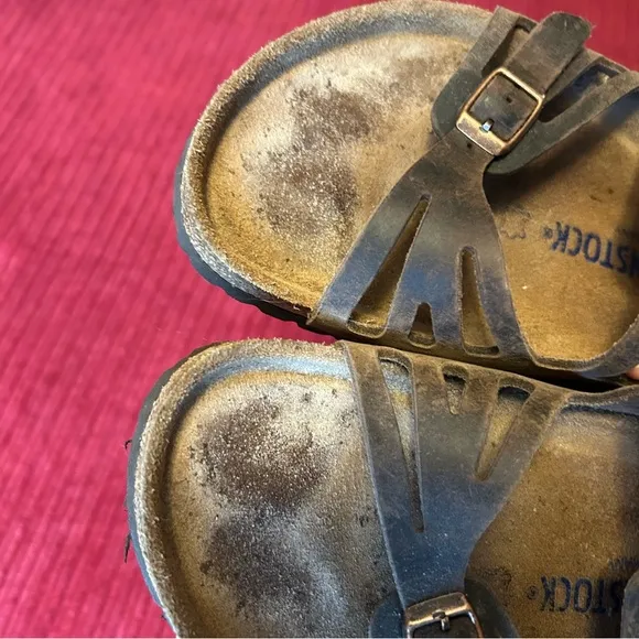 Birkenstock Granada Oiled Leather Habana Sandals. M9/W11.