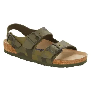 Birkenstock green camo Milano sandals