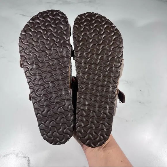 Birkenstock Mayari Birko Flor Mocha Sandals
