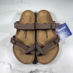Birkenstock Mayari Birko Flor Mocha Sandals