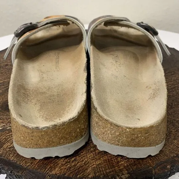 Birkenstock Papillio Women’s Size 7 Catalina Floral One Strap Slip On Sandals