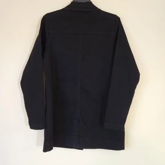 Black LS, Classic StylemLong Blazer Jacket DG2 Small