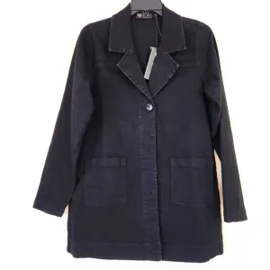 Black LS, Classic StylemLong Blazer Jacket DG2 Small