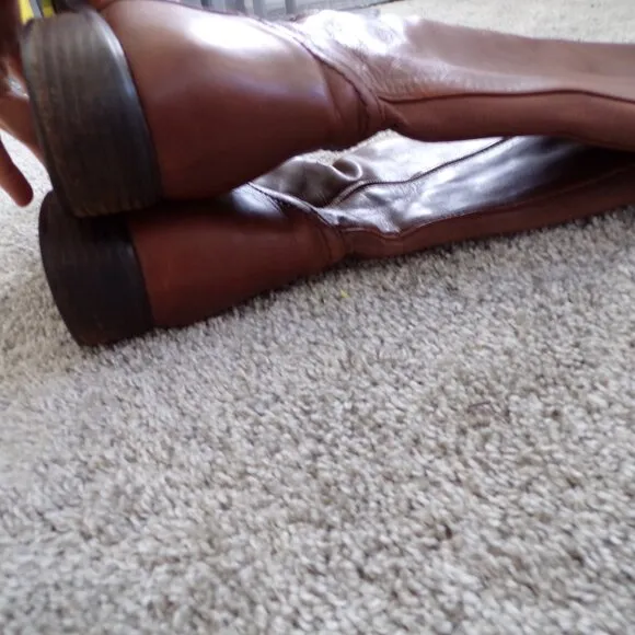 blondo waterproof knee high leather riding boots 9.5