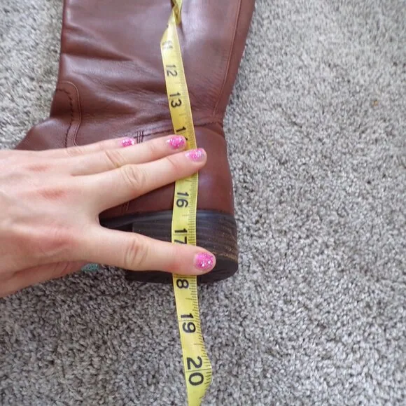 blondo waterproof knee high leather riding boots 9.5