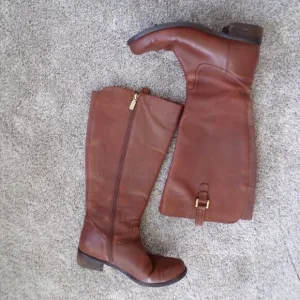 blondo waterproof knee high leather riding boots 9.5