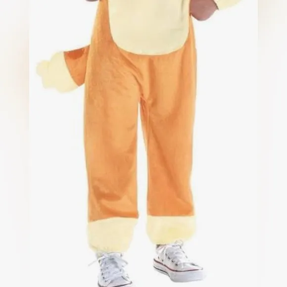 Bluey 3Pcs Jumpsuit, Head Piece and Tail Bingo Costume for Toddlers Size3-4 NWT