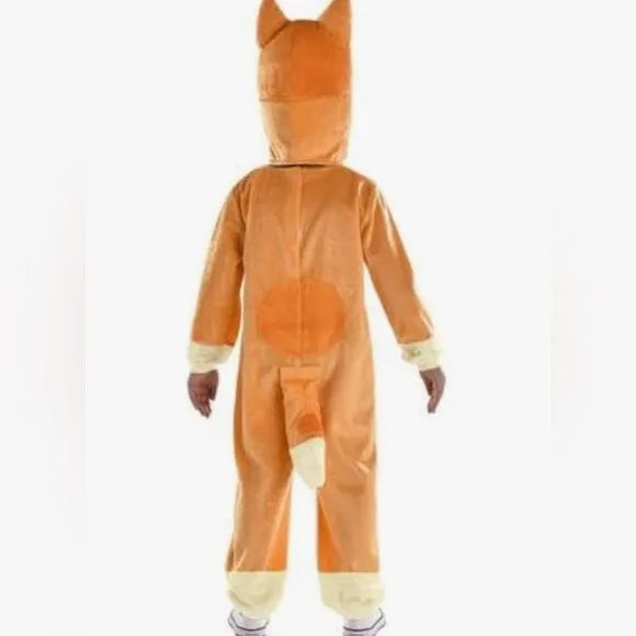 Bluey 3Pcs Jumpsuit, Head Piece and Tail Bingo Costume for Toddlers Size3-4 NWT