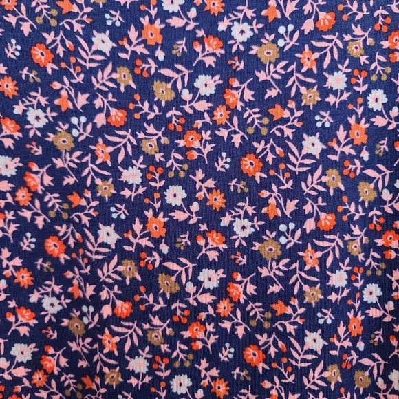 Boden | Ruched Bust Jersey Mini Dress In Pink Sherbet, Petal Foliage Size 10