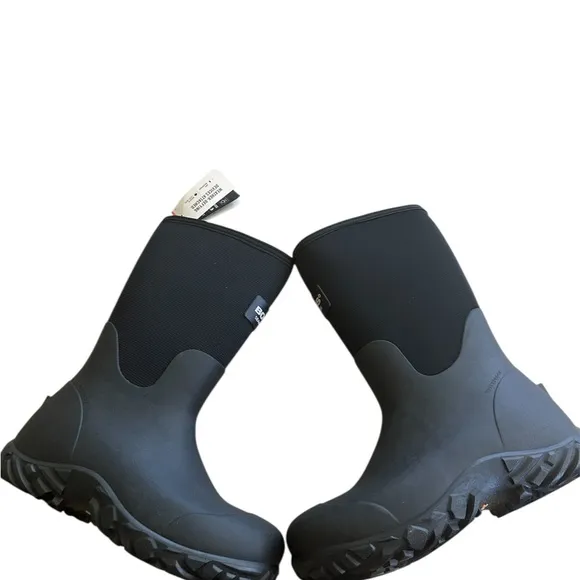 BOGS COMPOSITE TOE  Insulated Waterproof Work Boots,Black (72132CT-001), 12, NWT