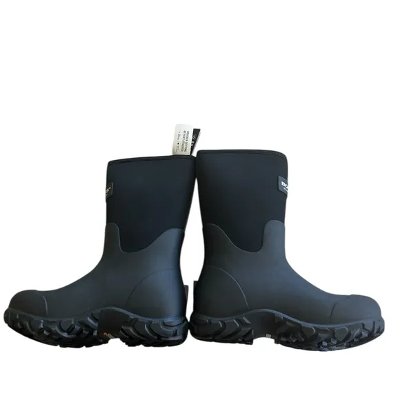 BOGS COMPOSITE TOE  Insulated Waterproof Work Boots,Black (72132CT-001), 12, NWT