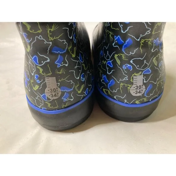 Bogs Kids Waterproof Cold Weather Boots Classic II Pets  Size 5 US New With Tag
