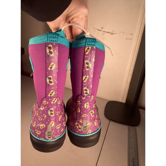 Bogs Little Kid Classic Waterproof Rain Boots Size 8