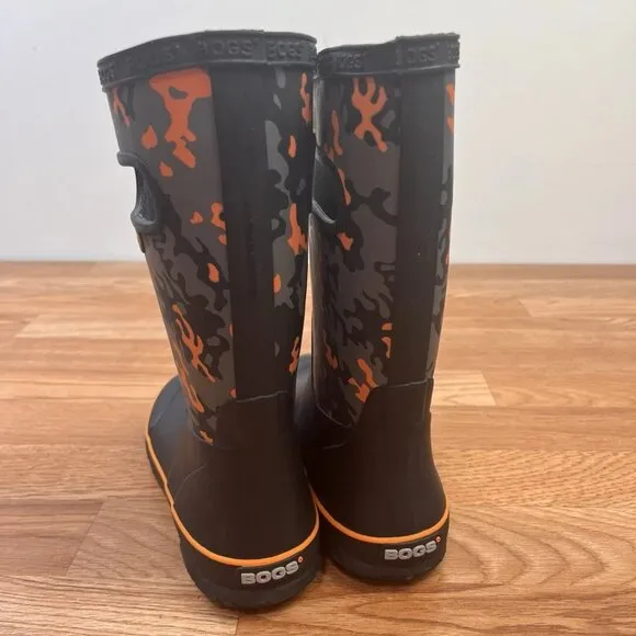 BOGS Rain Boots Youth Kids Size 1 Neo Camo NEW