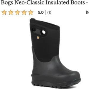 BOGS🍂🍁Neo Insulated Rain Boots  11 New with Tags