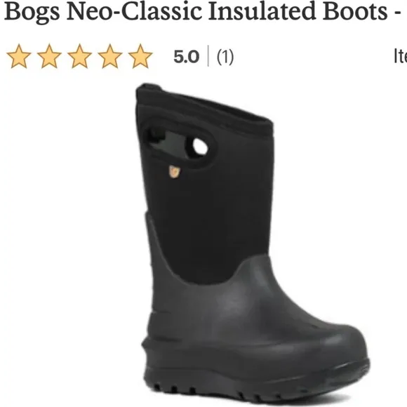 BOGS🍂🍁Neo Insulated Rain Boots  11 New with Tags