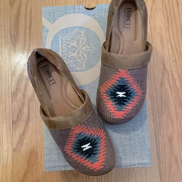 BORN Bailie Shoes in Light Brown - Women’s Size 7 - New In Box