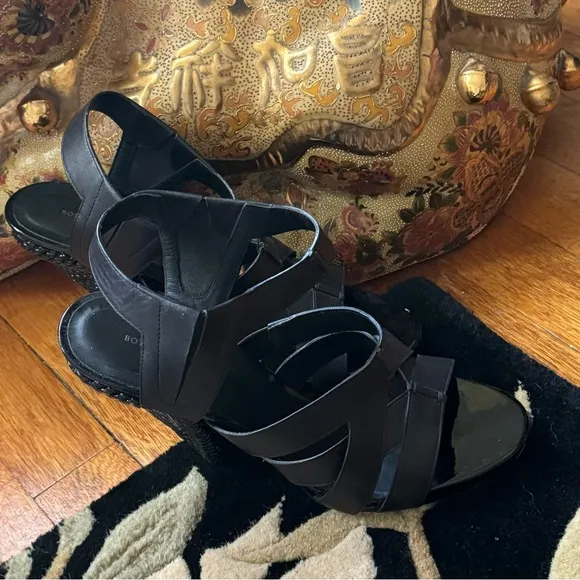 Bottega Veneta Sculpted Heel Sandals
