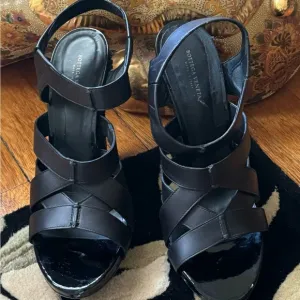 Bottega Veneta Sculpted Heel Sandals