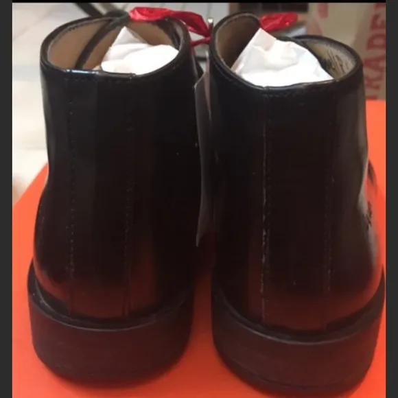 Boys’ Dress Boots Black Leather