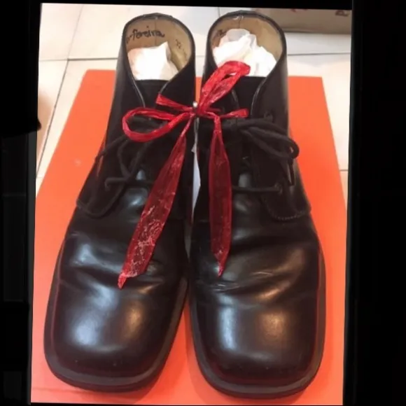 Boys’ Dress Boots Black Leather