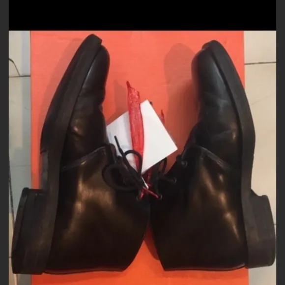 Boys’ Dress Boots Black Leather