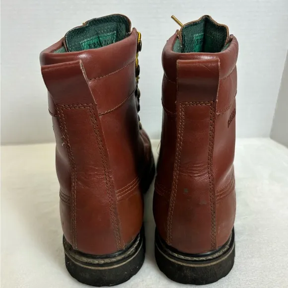 Brahma Men’s Brown Lace Up Thinsulate Genuine Leather Insulated Workwear Boots