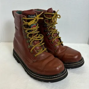 Brahma Men’s Brown Lace Up Thinsulate Genuine Leather Insulated Workwear Boots