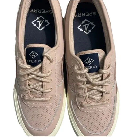 Brand New Sperry Soletide Sea Leather in Dusty Rose - Women’s Size 8