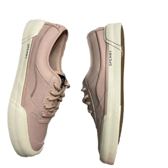 Brand New Sperry Soletide Sea Leather in Dusty Rose - Women’s Size 8