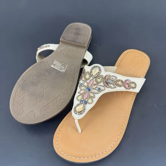 Brighton Ferrara ANJU Ara Sandals/Slides 8 Beautiful See Description