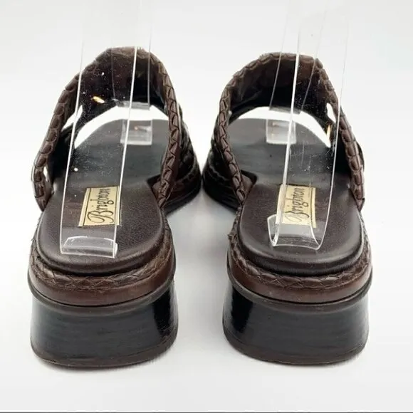 Brighton sandals 6 willow chocolate brown leather
