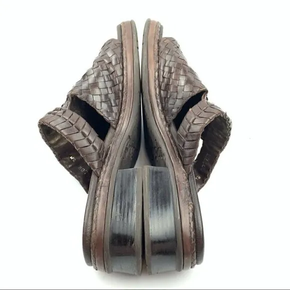 Brighton sandals 6 willow chocolate brown leather