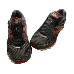 Brooks Adrenaline GTS 17 Gray Red Womens Running Shoes Size 9.5