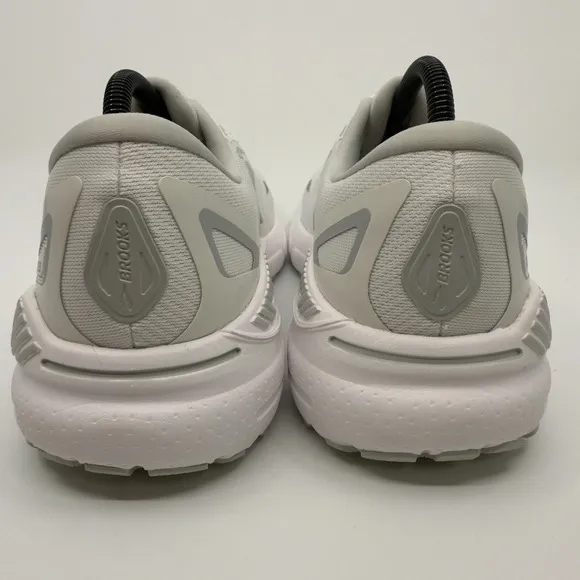 Brooks Adrenaline GTS 23 Womens 10.5 10 1/2 B White Gray Running Shoes Trainers