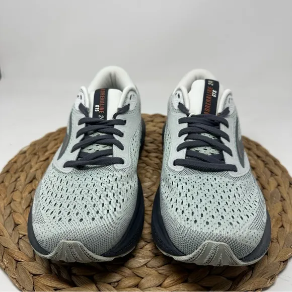 BROOKS Adrenaline GTS 24 Running Shoes Mercury Ebony Copper Size 8.5 WIDE Women