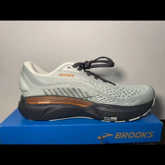 Brooks Adrenaline GTS 24 Running Shoes Sneakers Mercury/Ebony/Copper Womans 7B