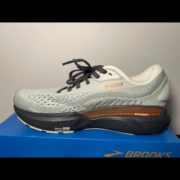 Brooks Adrenaline GTS 24 Running Shoes Sneakers Mercury/Ebony/Copper Womans 7B