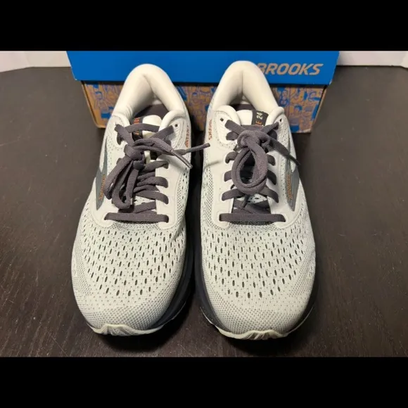 Brooks Adrenaline GTS 24 Running Shoes Sneakers Mercury/Ebony/Copper Womans 7B