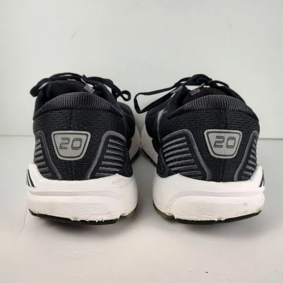 Brooks Beast 20 Mens Size 12 Black Athletic Running Shoes Sneakers 1103271D051