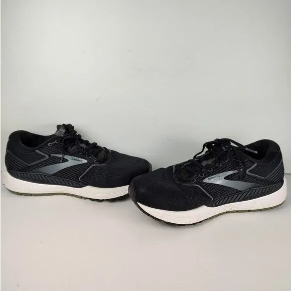 Brooks Beast 20 Mens Size 12 Black Athletic Running Shoes Sneakers 1103271D051