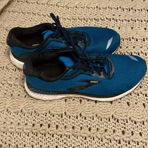 Brooks G7S WW ADRENALLINE 20 DNA Loft Running Men 11M blue &amp; black sneakers